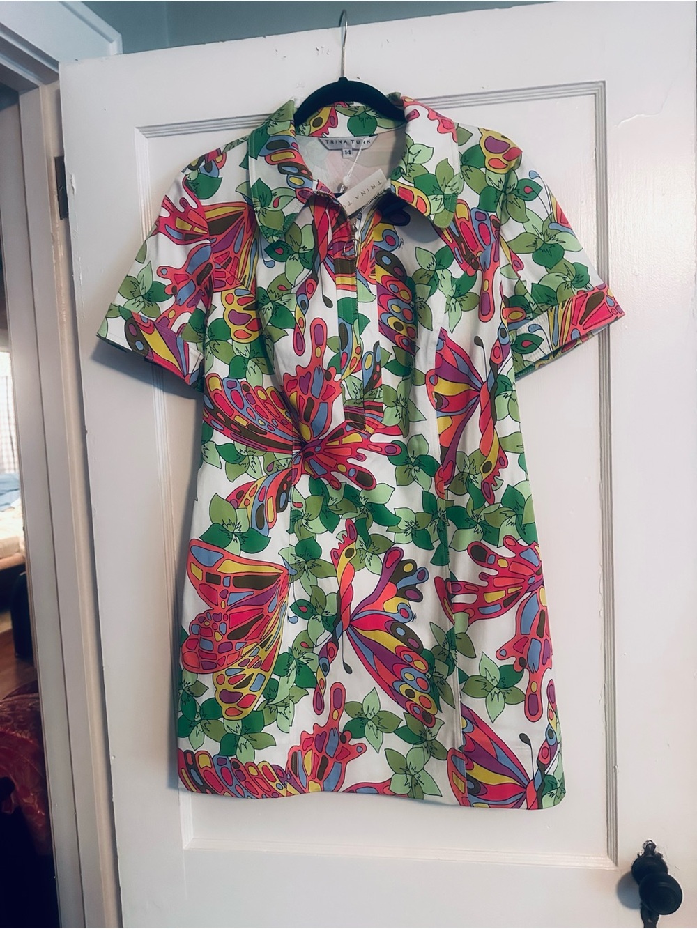 NWT TRINA TURK Palm Beach fabulous dress. Sz 14